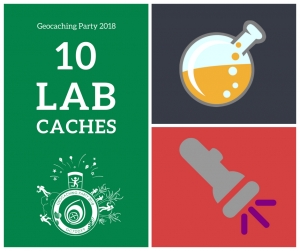 Lab Cache na Geocaching Party 2018